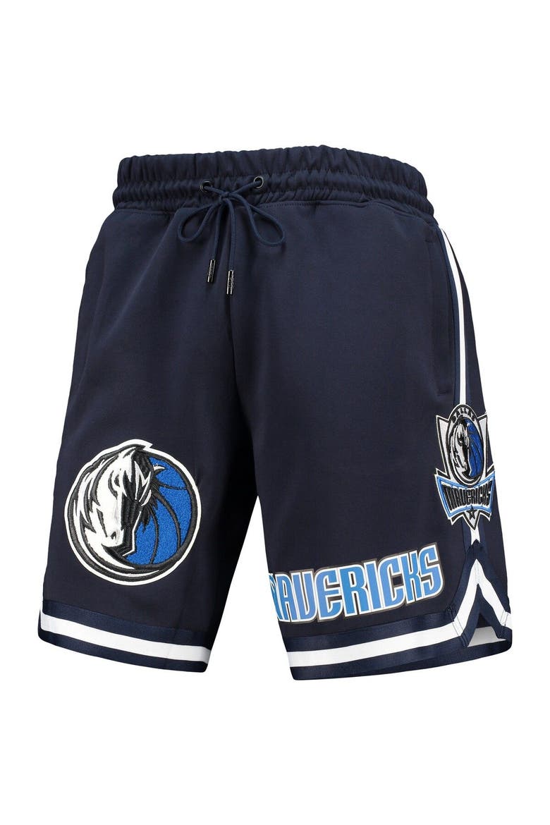 Men's Pro Standard Navy Dallas Mavericks Chenille Shorts, Alternate, color, Navy