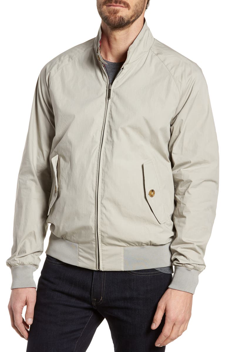 Baracuta G9 Reversible Water Repellent Harrington Jacket, Alternate, color, 