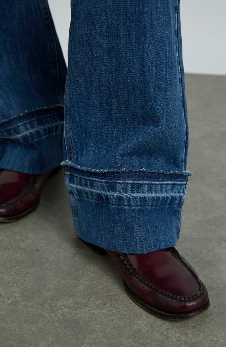 Damson Madder Sylvie Selvedge Jeans, Alternate, color, Blue