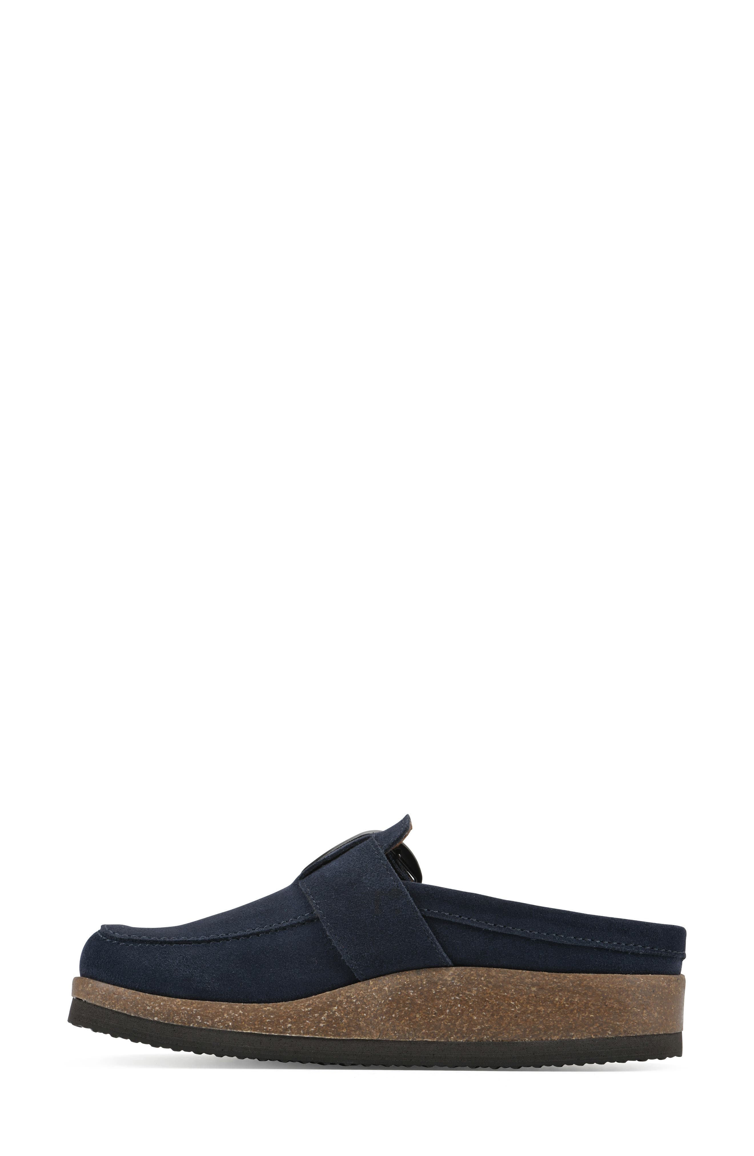 Bueno Mule, Alternate, color, NAVY SUEDE