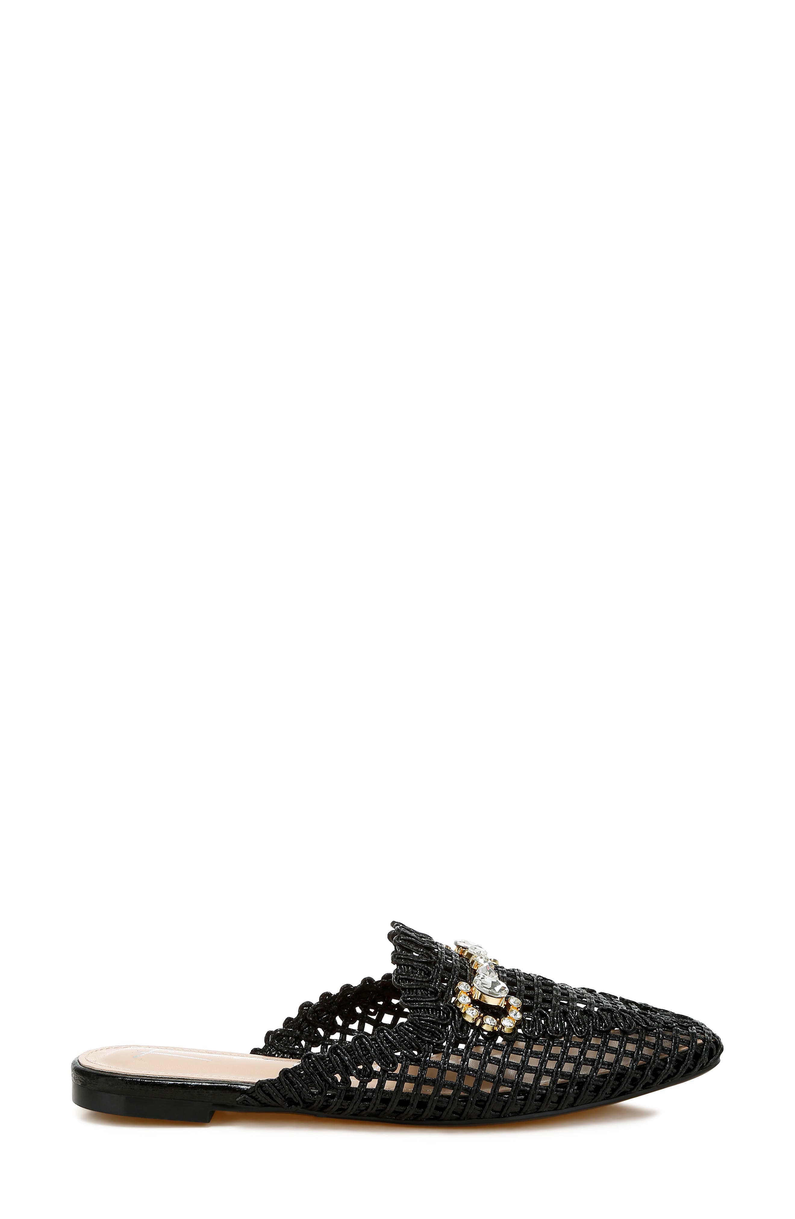 LONDON RAG Roboma Crystal Embellished Mule, Alternate, color, Black