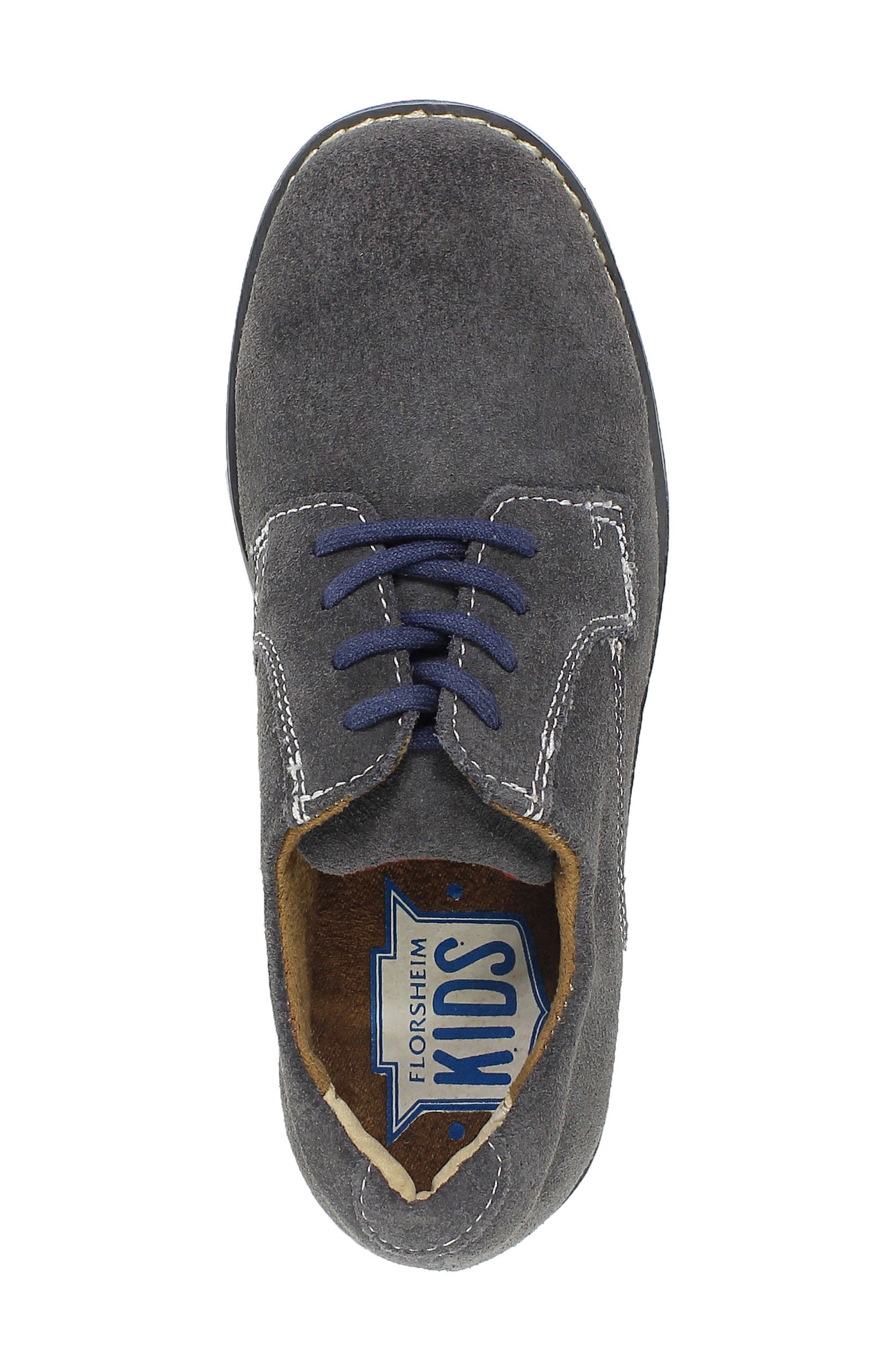 Kearny Two Tone Oxford, Alternate, color, GREY/ NAVY SOLE