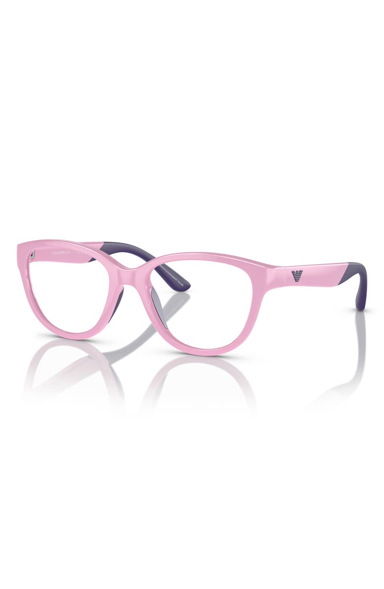 Emporio Armani Kids
45mm Cat Eye Optical Glasses, Alternate, color,
