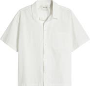 FRAME Short Sleeve Button-Up Shirt