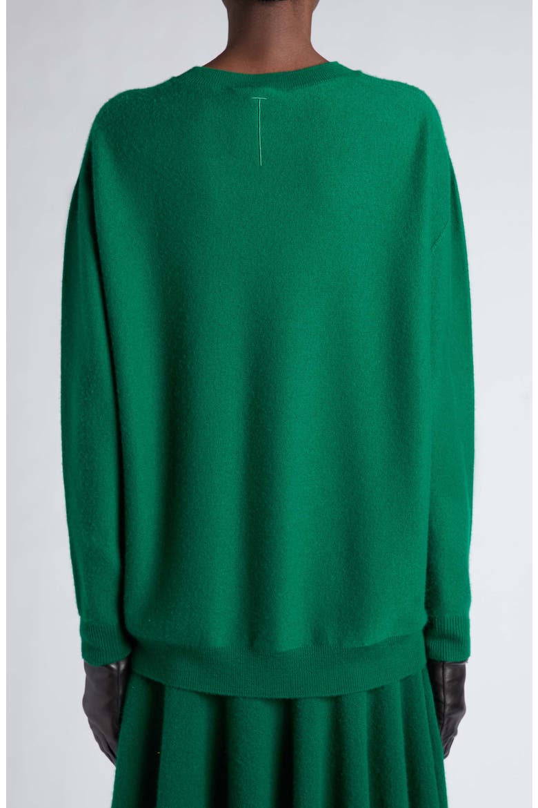 Seamless Crewneck Cashmere Sweater, Alternate, color, FORMAL GARDEN