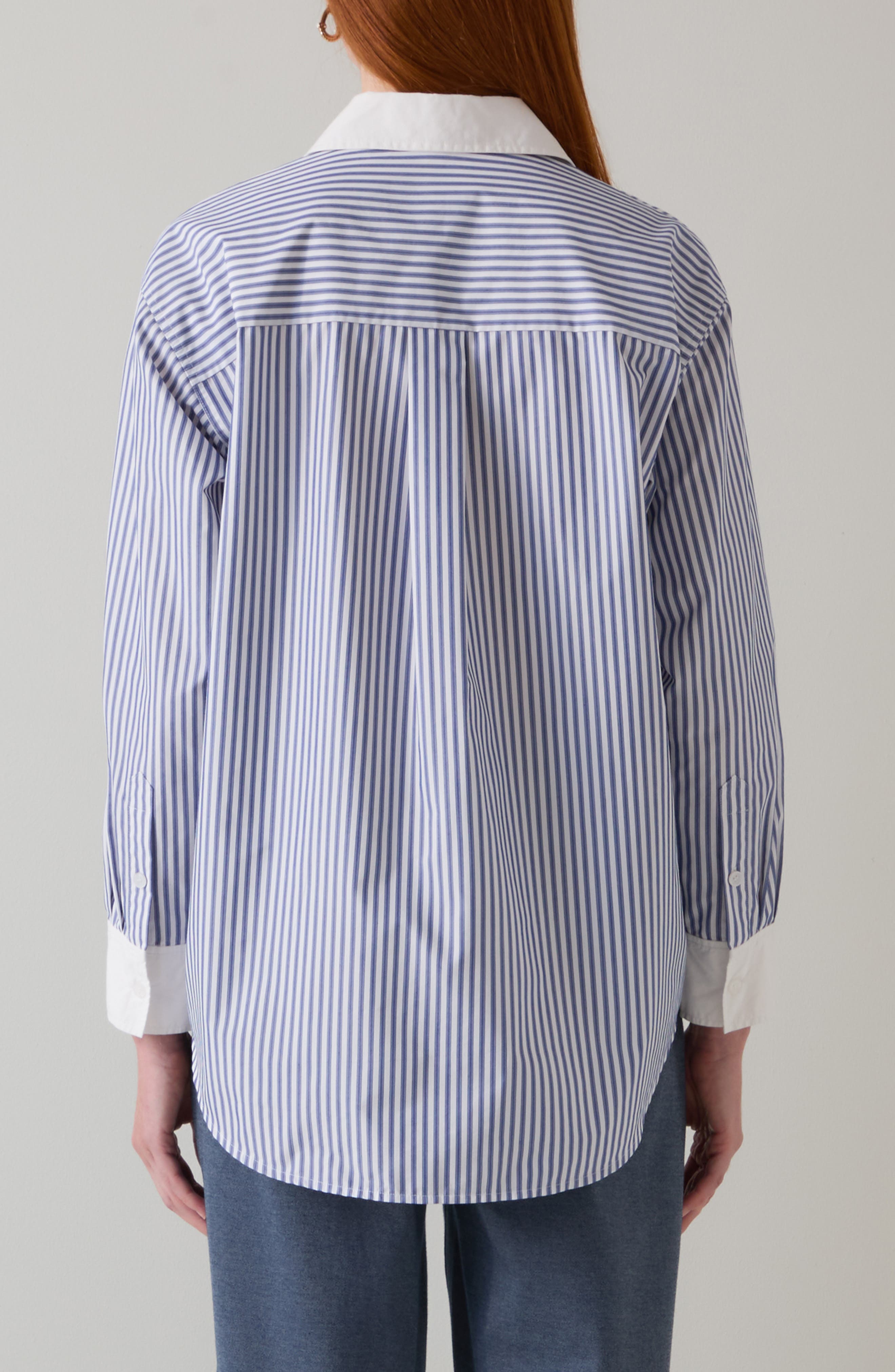 Hally Stripe Shirt - image 2
