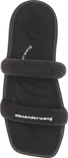 Alexander Wang Jay Denim Slide Sandal (Women) | Nordstrom