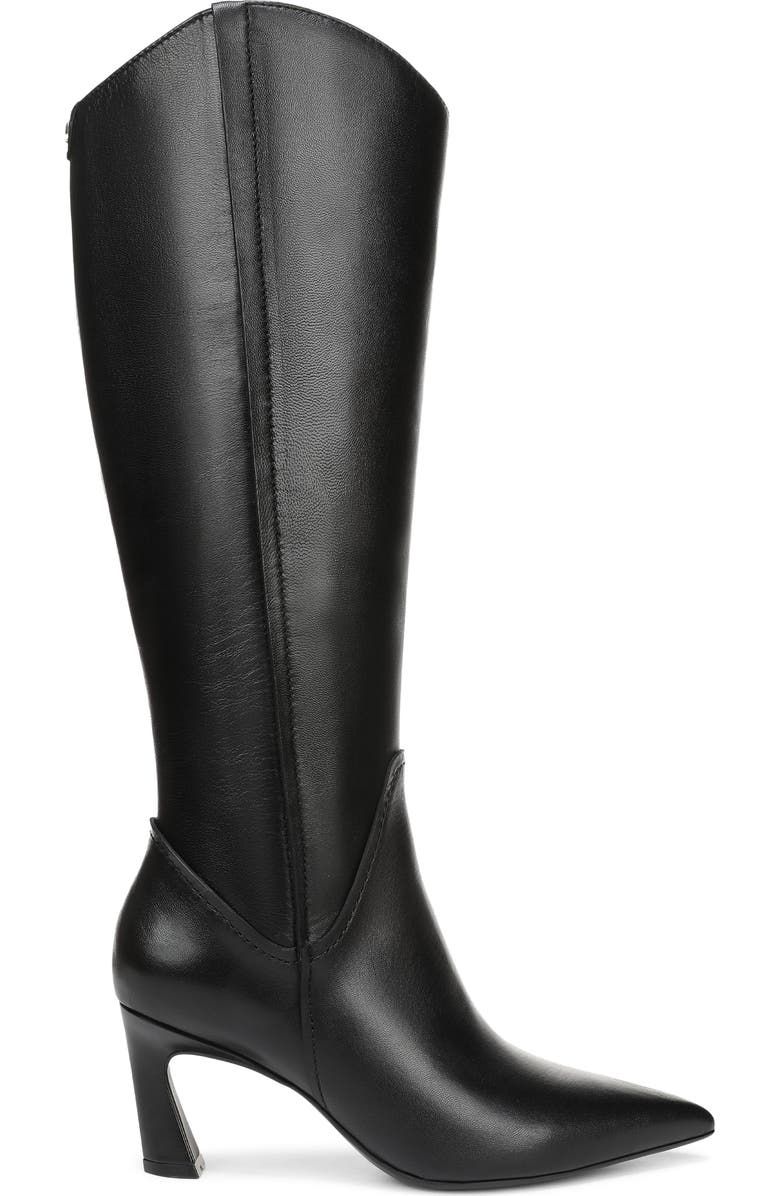 Naturalizer Emily Pointed Toe Knee High Boot, Alternate, color, Black