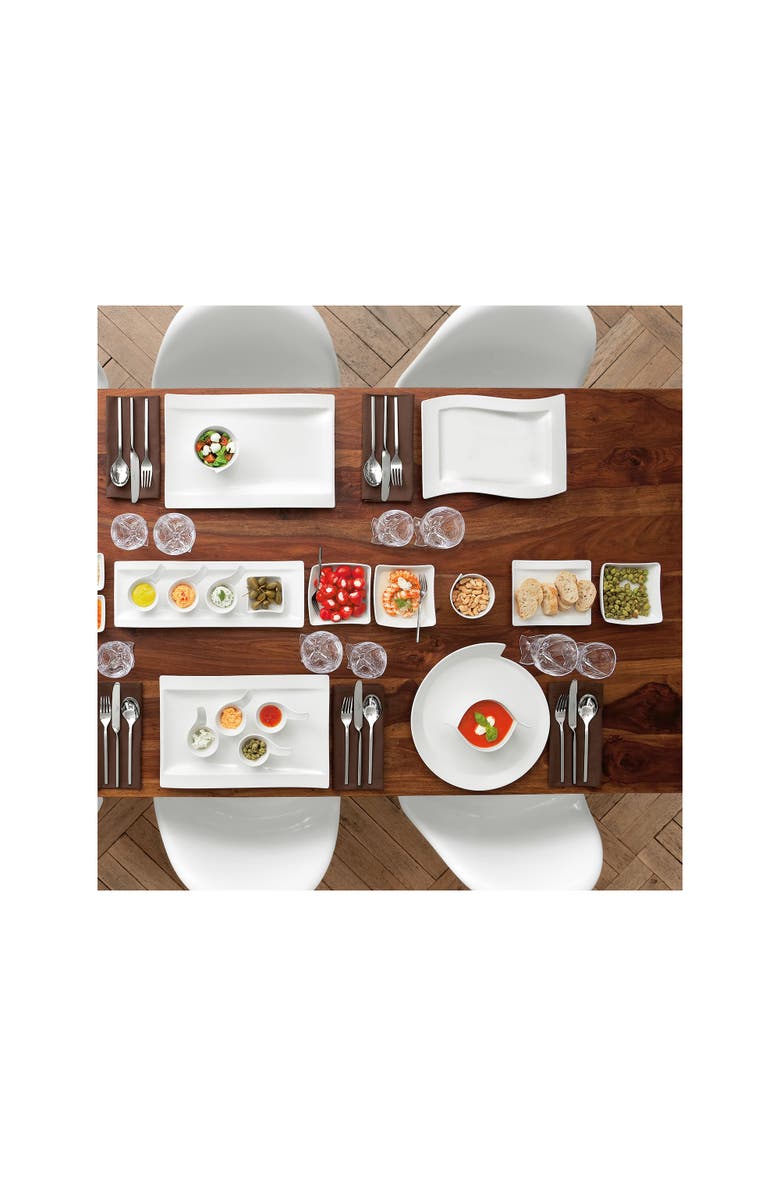 Villeroy & Boch NewWave Gourmet Dinner Plate, Alternate, color, White