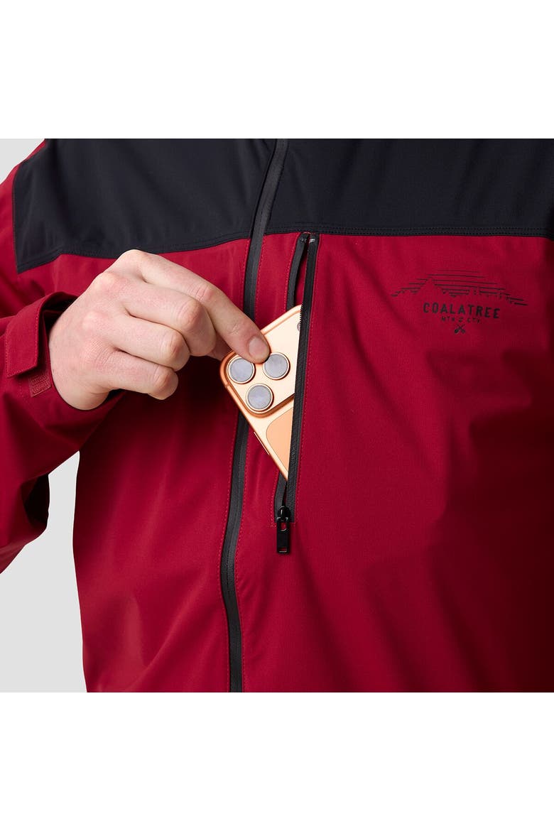 Barrage Technical Shell - Men's, Alternate, color, Red