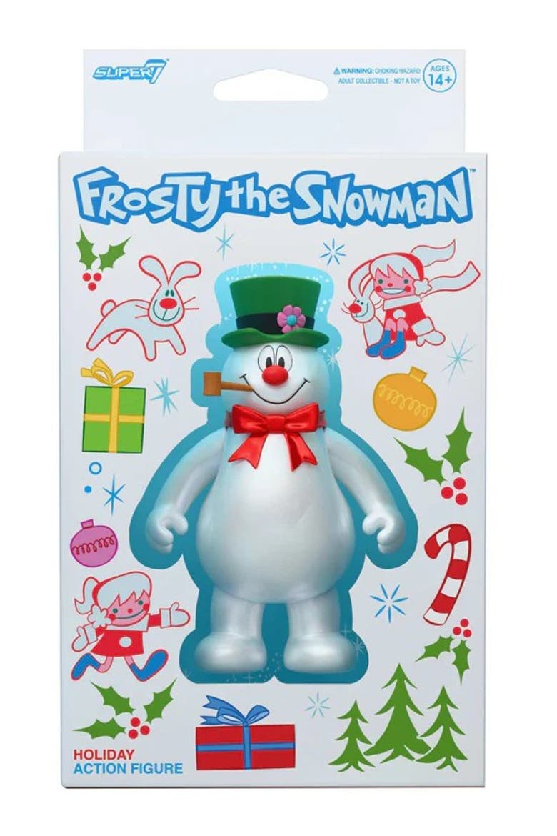 Frosty The Snowman (Candy Box Inspired) Super7 ReAction Figure, Main, color, Multi-Color