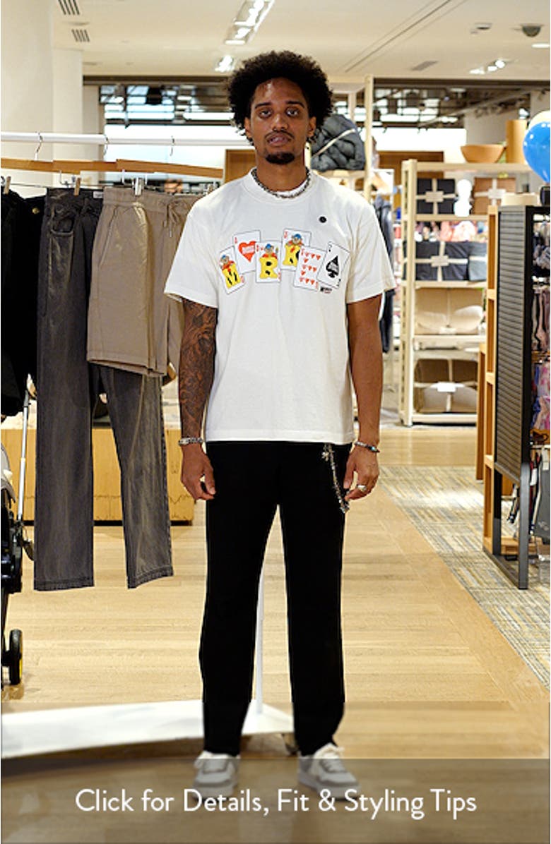 Royal Flush Cotton Graphic T-Shirt, sales video thumbnail