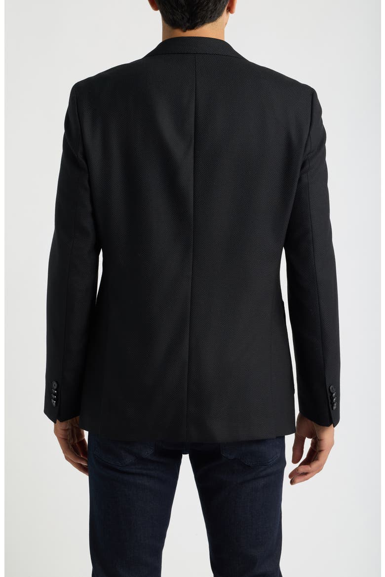 Hutson Wool Sport Coat, Alternate, color, BLACK