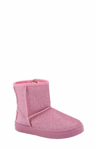 OOMPHIES Kids' Frost Glitter Faux Fur Lined Boot