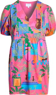 SUGARLIPS Lanus City Jerome Shift Minidress