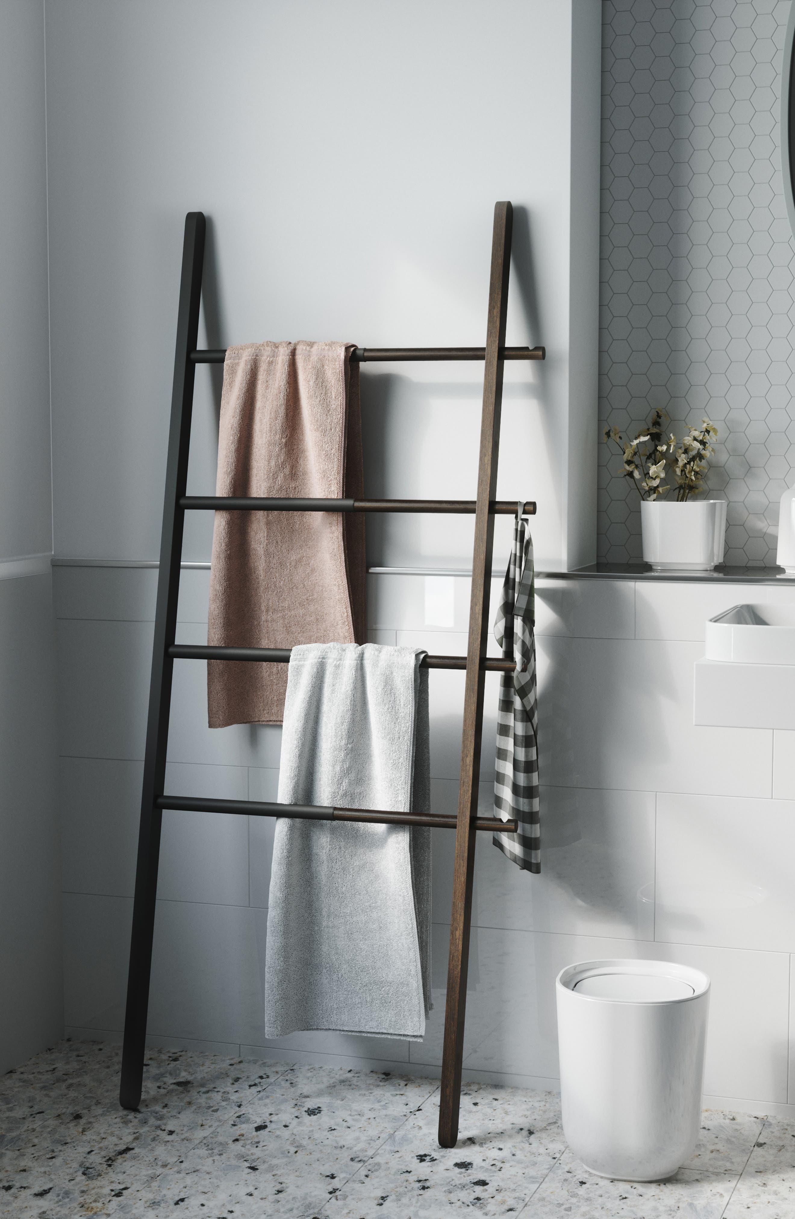 Umbra Hub Black Decorative Ladder | Nordstromrack