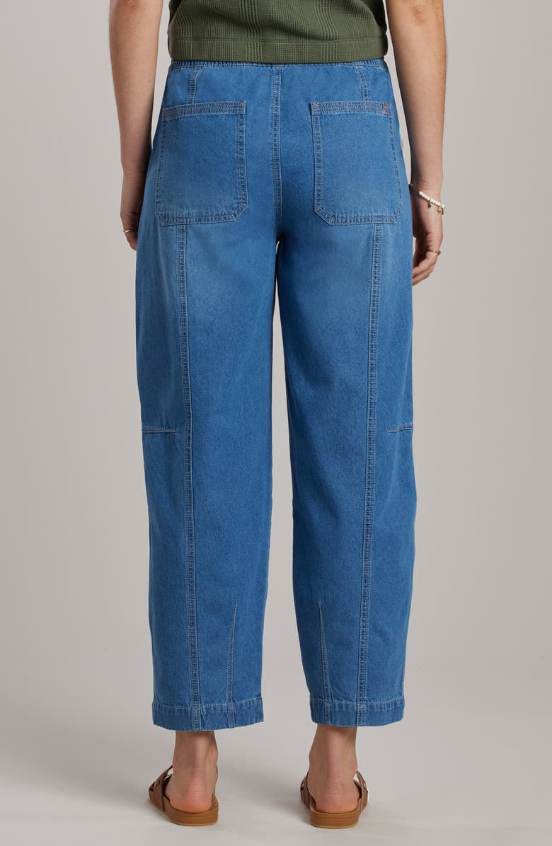 SUPPLIES BY UNIONBAY Bryce Barrel Leg Pants, Alternate, color, Tofino Blue