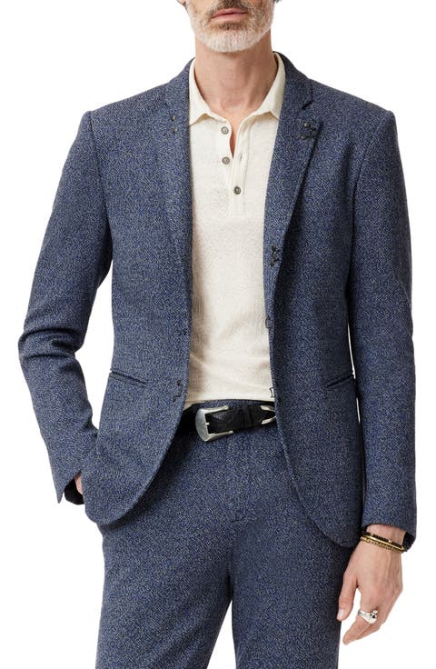Madison Slim Fit Tweed Blazer