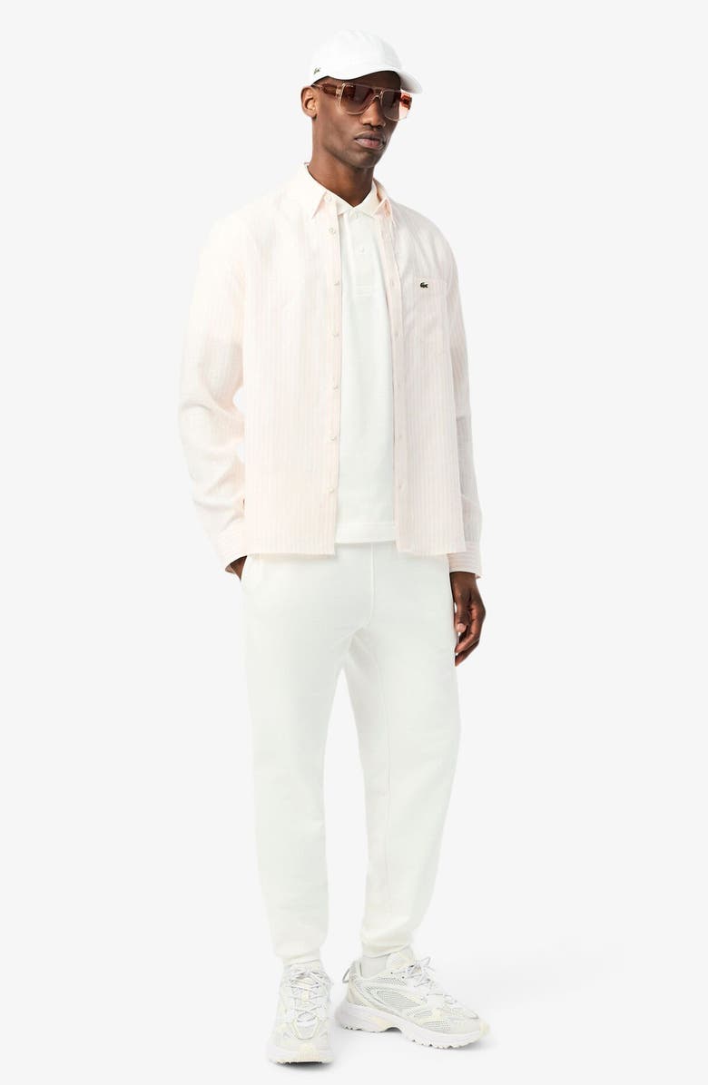 Lacoste Essential Cotton Twill Baseball Cap, Alternate, color, White