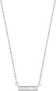 Bony Levy Gatsby Diamond Bar Pendant Necklace