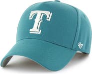 '47 Men's '47  Teal Texas Rangers Ballpark Offside Adjustable Hat