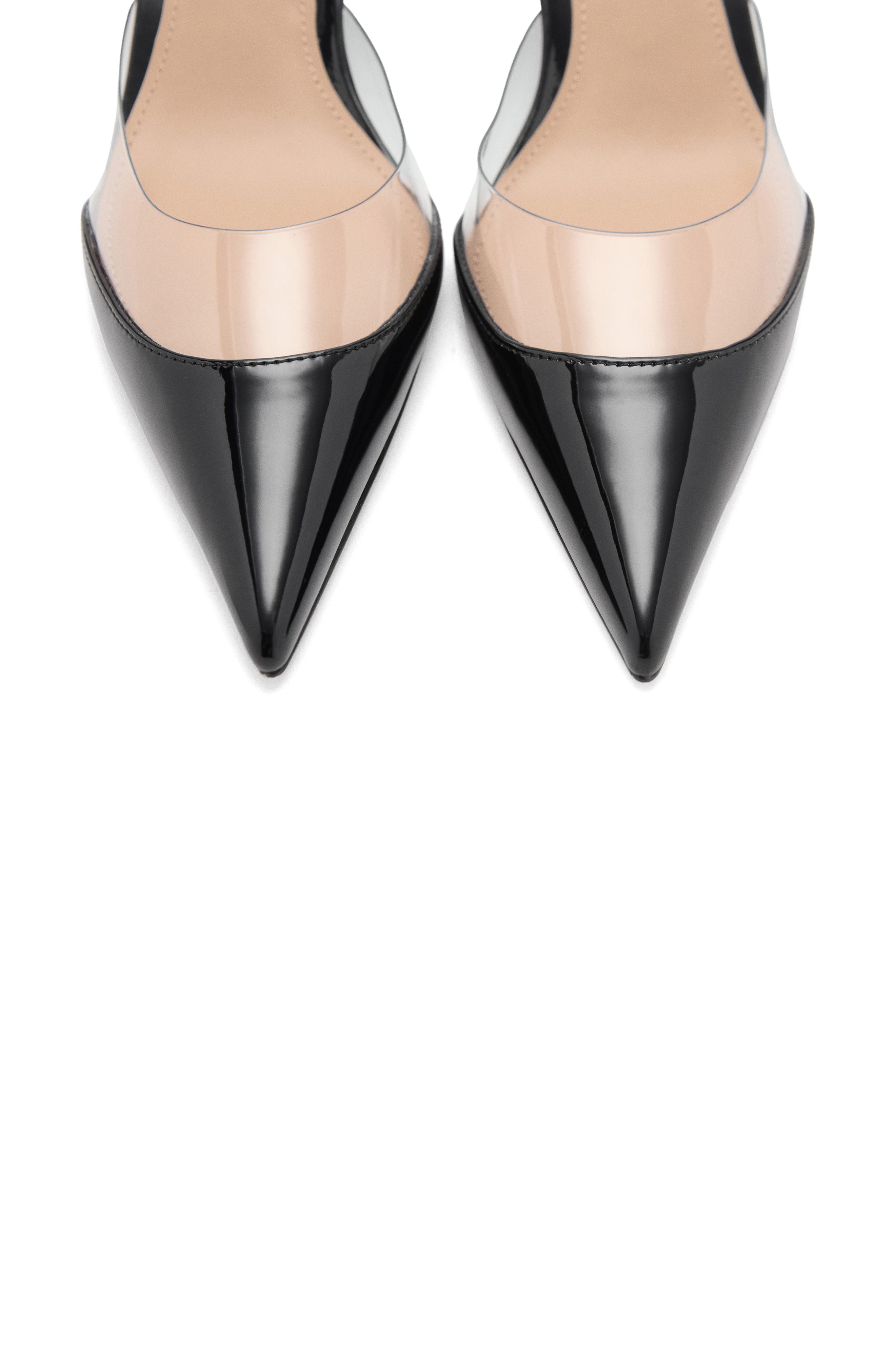 MANGO Vinyl Panel Pump, Alternate, color, Black