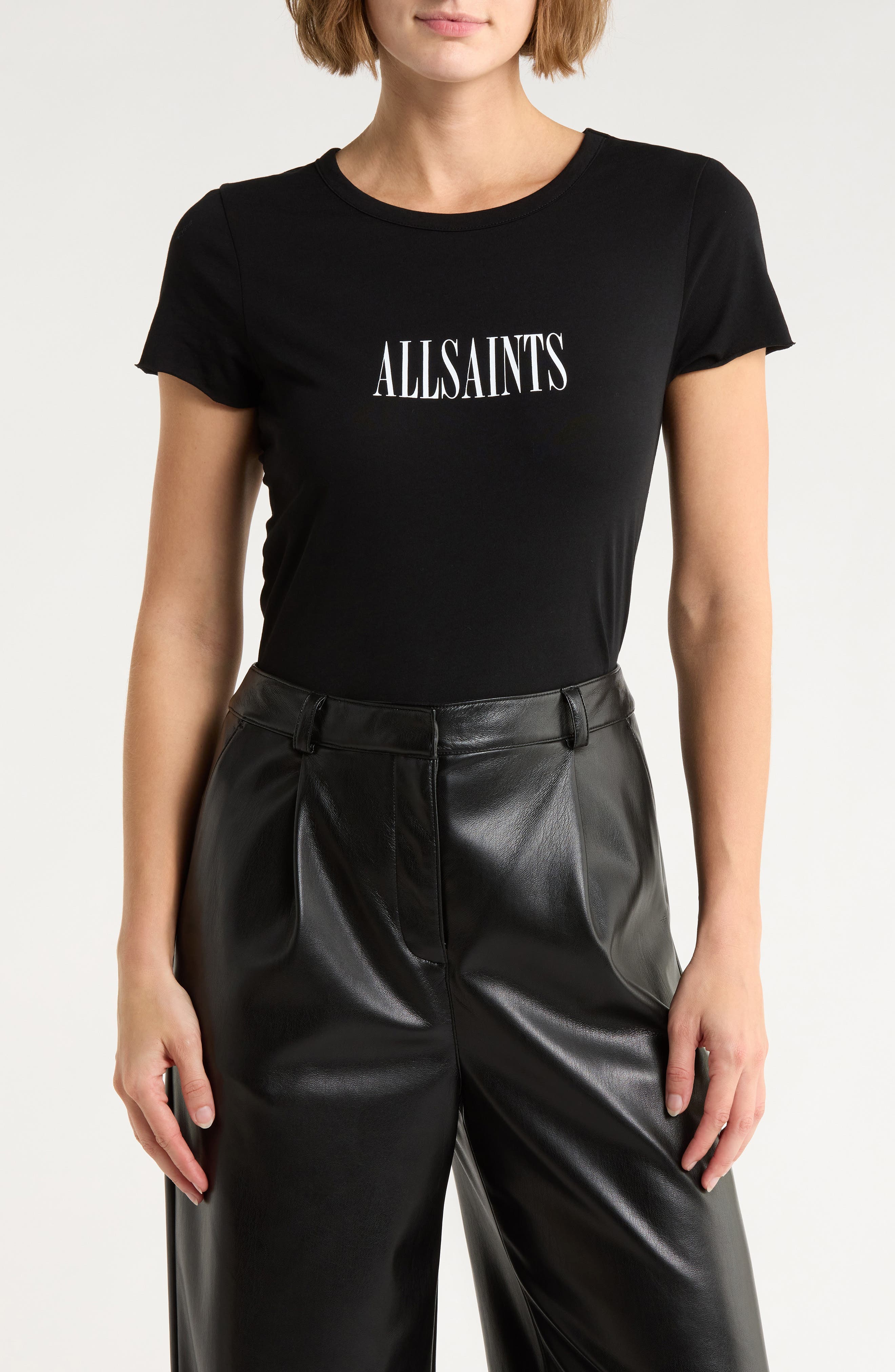 AllSaints Bela Logo Graphic T-Shirt