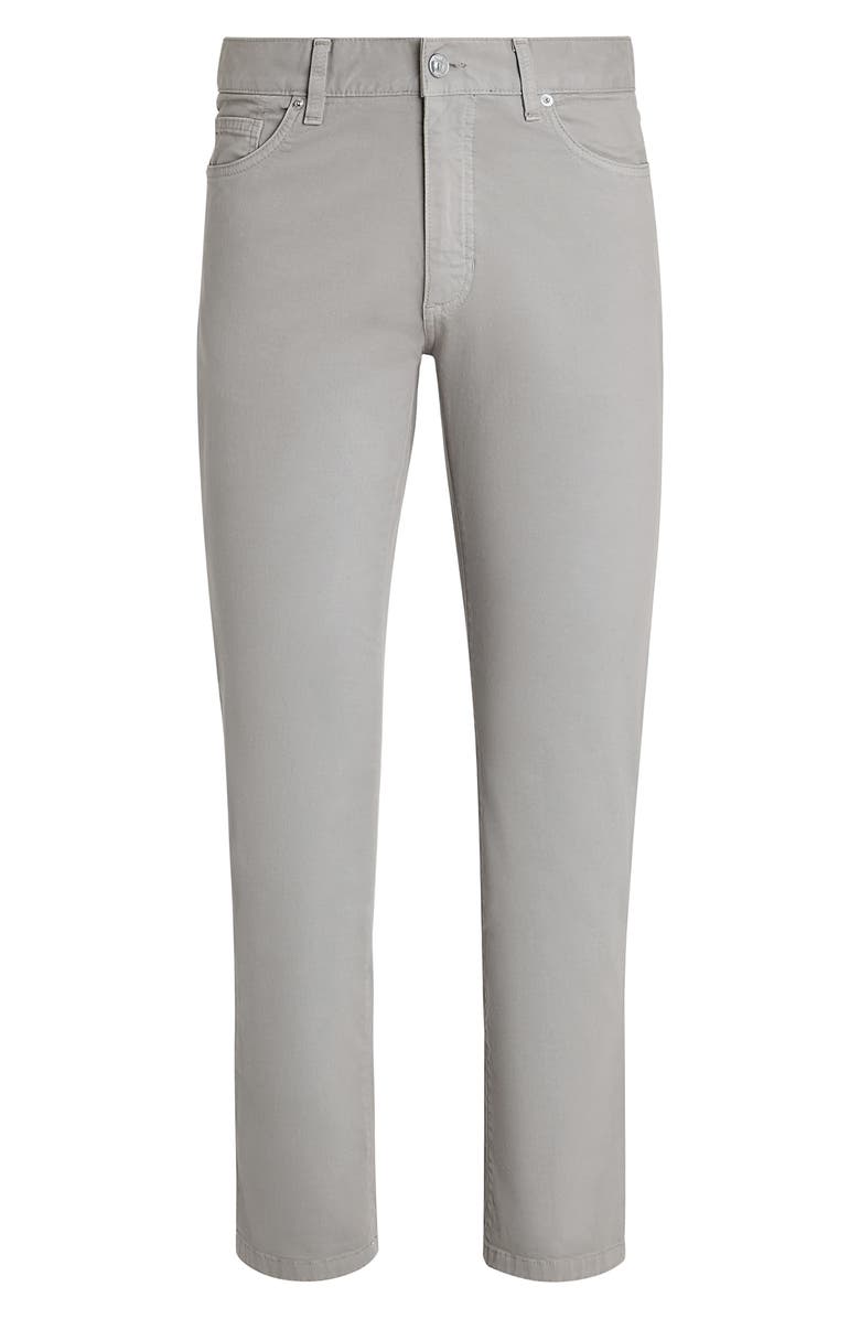 ZEGNA City Fit Stretch Cotton Pants, Alternate, color,