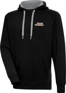 ANTIGUA Men's Antigua Black Team Penske Victory Pullover Hoodie