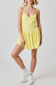 Florence by Mills Eyelet Cotton Mini Sundress
