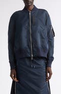 Sacai Nylon Twill Bomber Jacket