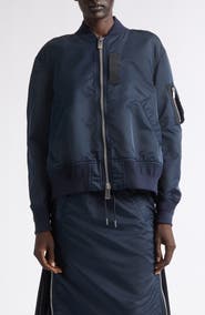 Sacai Nylon Twill Bomber Jacket