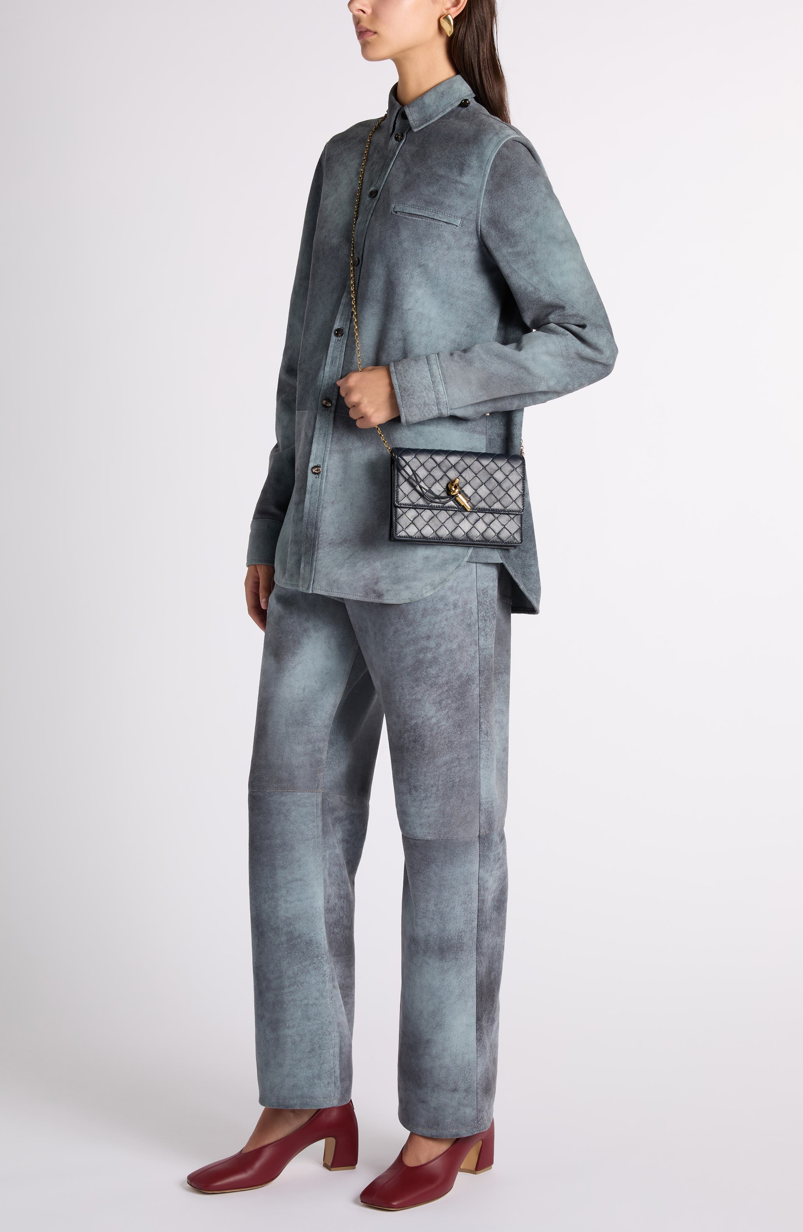 Cloudy Suede Pants - image 2