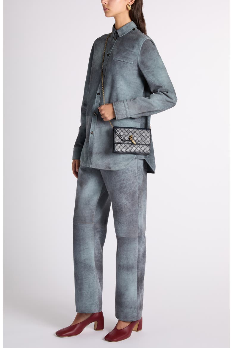 Cloudy Suede Pants, Alternate, color, 4690 CLOUDY INDIGO