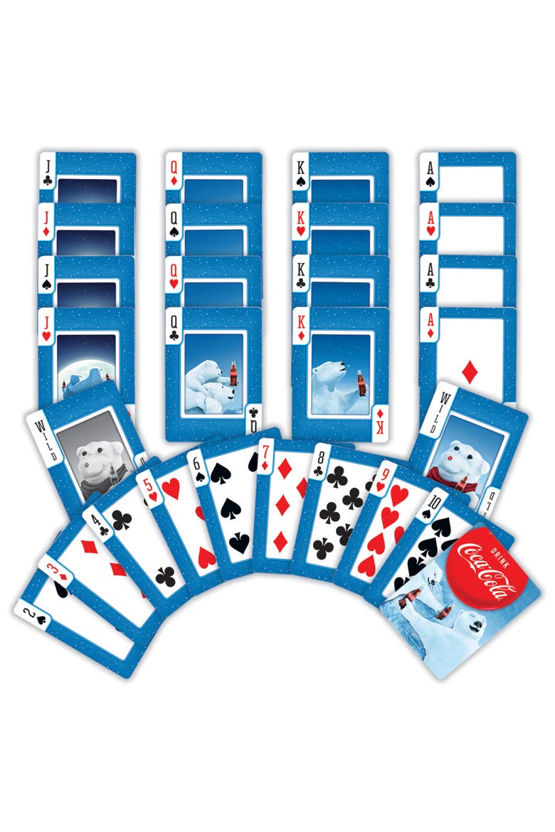 Coca-Cola - Polar Bear Playing Cards, Alternate, color, Multicolor
