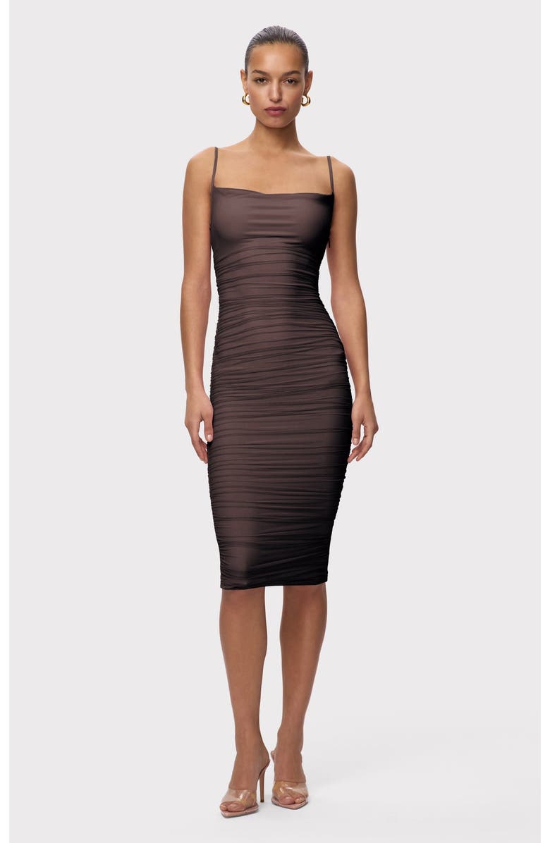 Herve Leger The Zia Dress, Alternate, color, Black