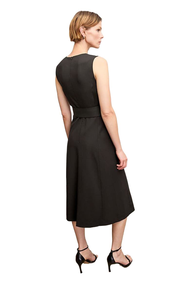 Angel Dress - Washable Wool Twill, Alternate, color, Black