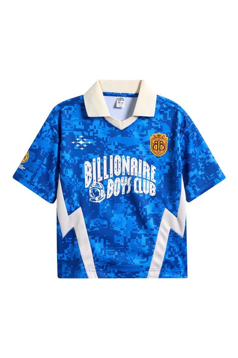 Kids' BB Captain Mesh Soccer Jersey, Main, color, OLYMPIAN BLUE