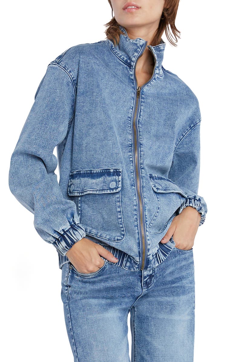 Wash Lab Denim Denim Jacket, Main, color, Retro Denim