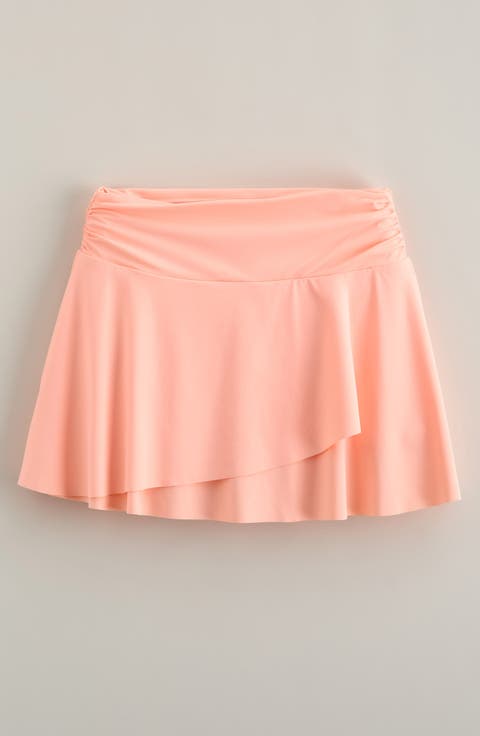 Kids' Twist & Twirl Faux Wrap Skort (Big Kid)