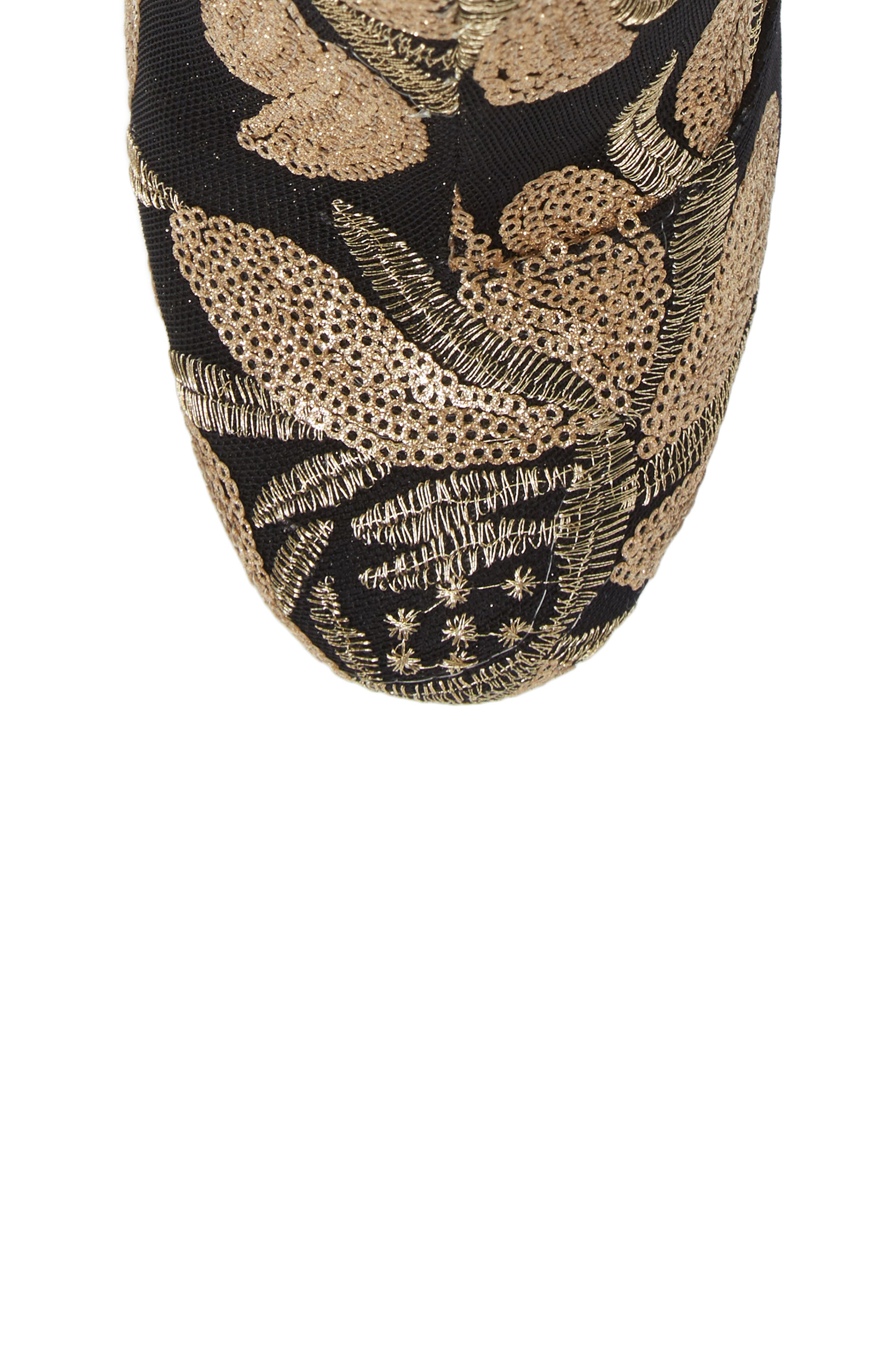 Steve Madden Goldie Sequin Embroidered Bootie, Alternate, color, 