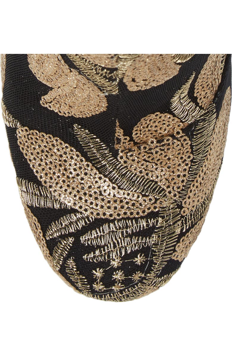 Steve Madden Goldie Sequin Embroidered Bootie, Alternate, color,