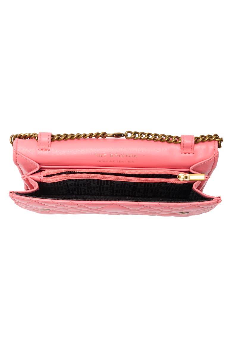 Brixton Wallet on a Chain, Alternate, color, OPEN PINK