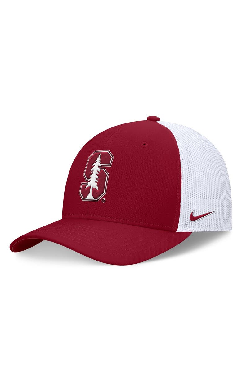 Nike Men's Nike Cardinal Stanford Cardinal On-Field Rise Futura Performance Flex Hat, Main, color,