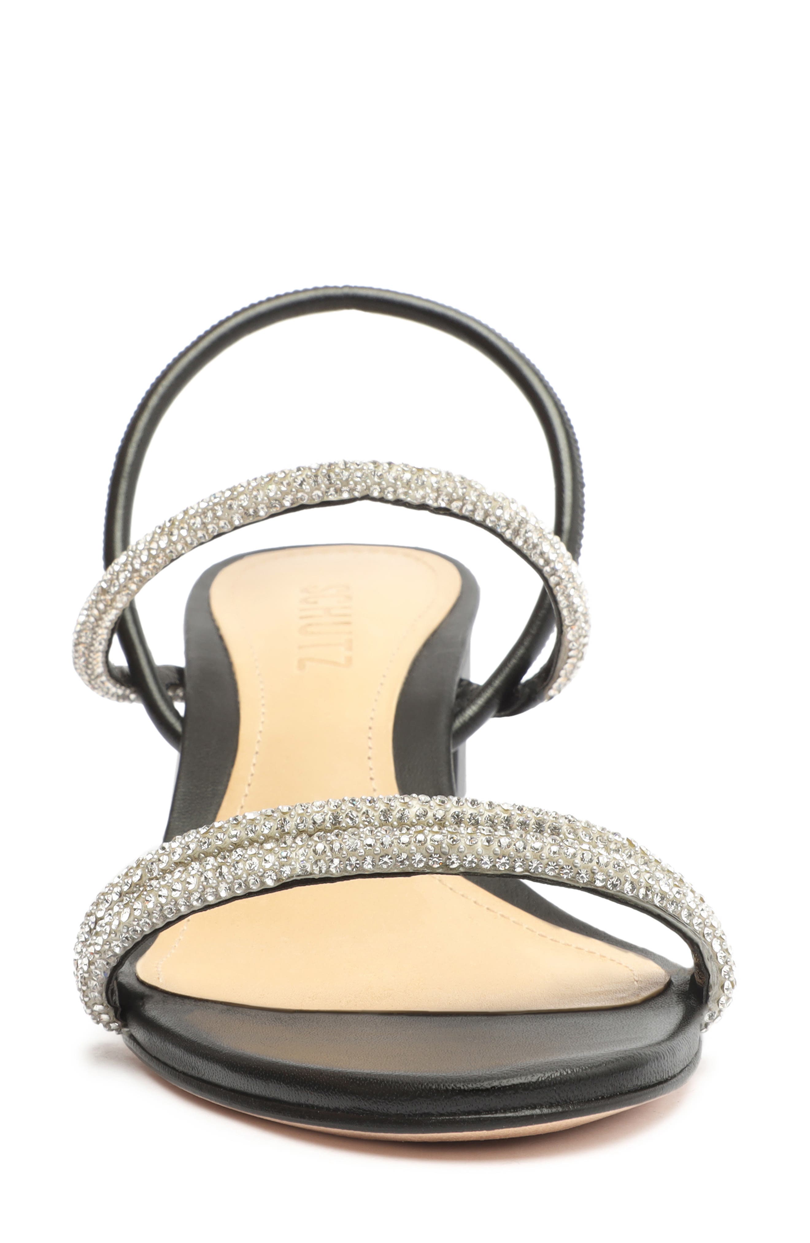 Schutz Whiteley Block Heel Sandal, Alternate, color, 