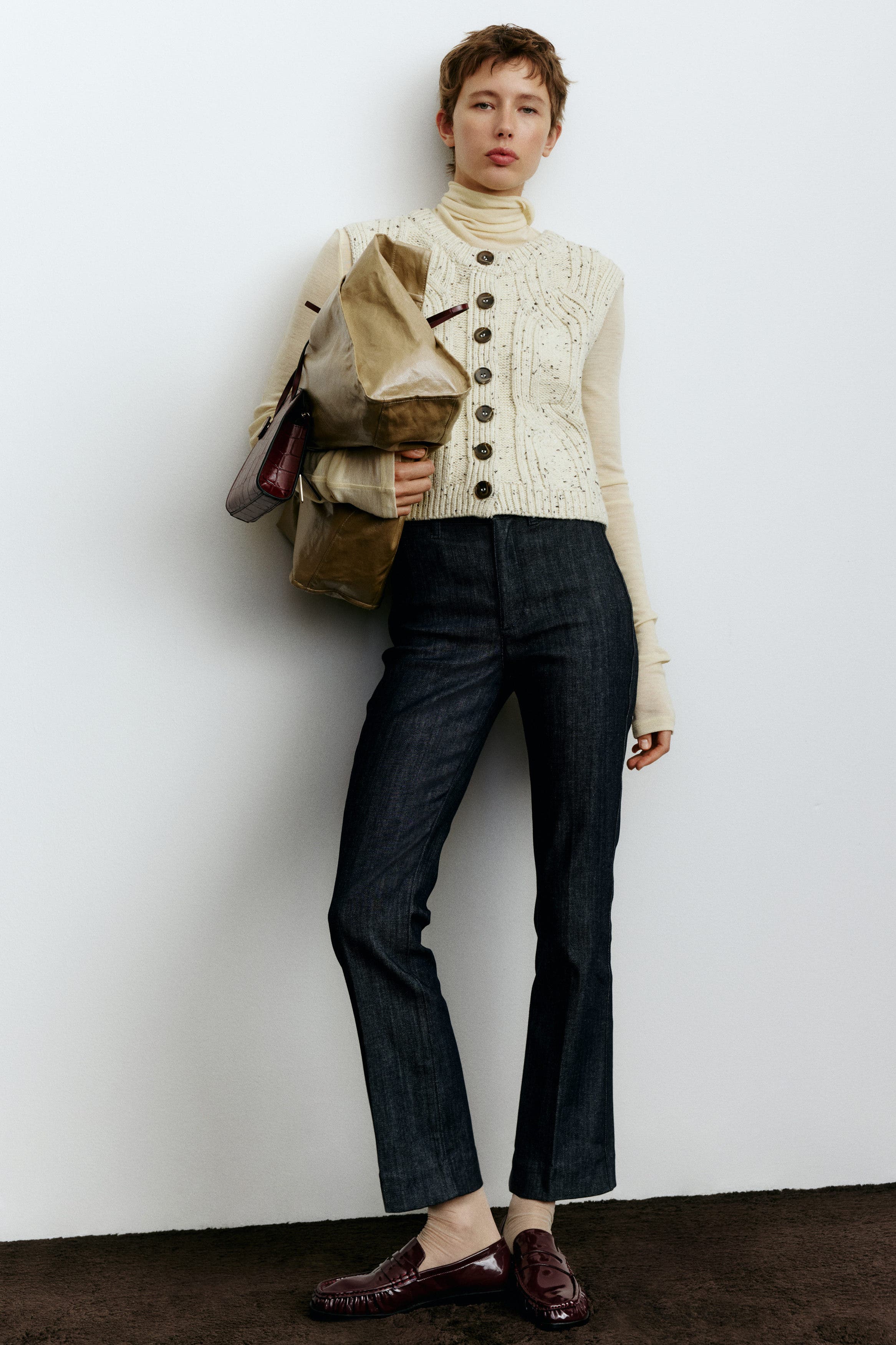 Flared High Ankle Jeans - image 4