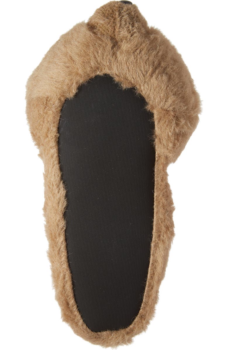 VETEMENTS Faux Fur Bear Slipper, Alternate, color,