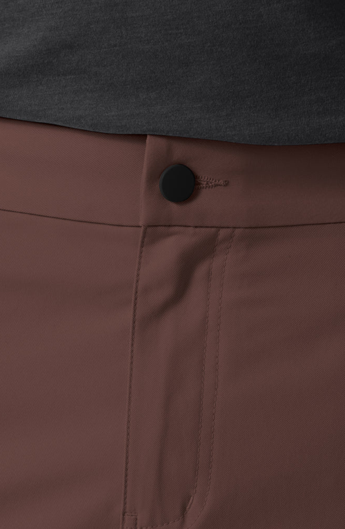 Jack Archer Jetsetter Tech Pant Slim Fit In Bourbon Brown In Brown