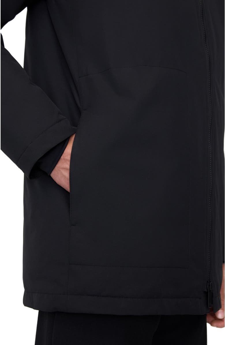 Quartz Co. JULES | Hooded Down Winter Jacket, Alternate, color, Black