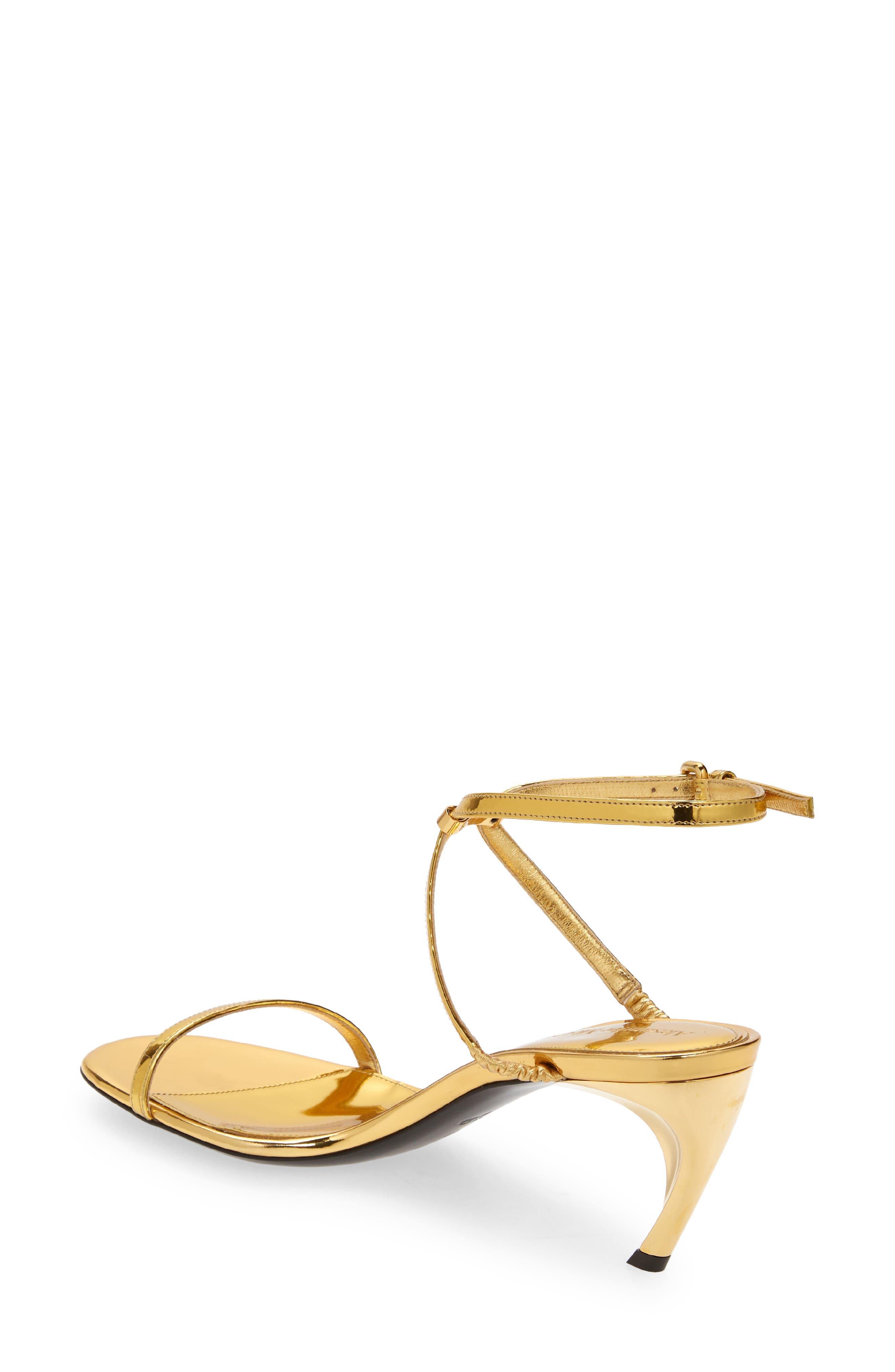 McQueen Naked Armadillo Sandal, Alternate, color, 